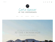 Tablet Screenshot of carlagasser.com